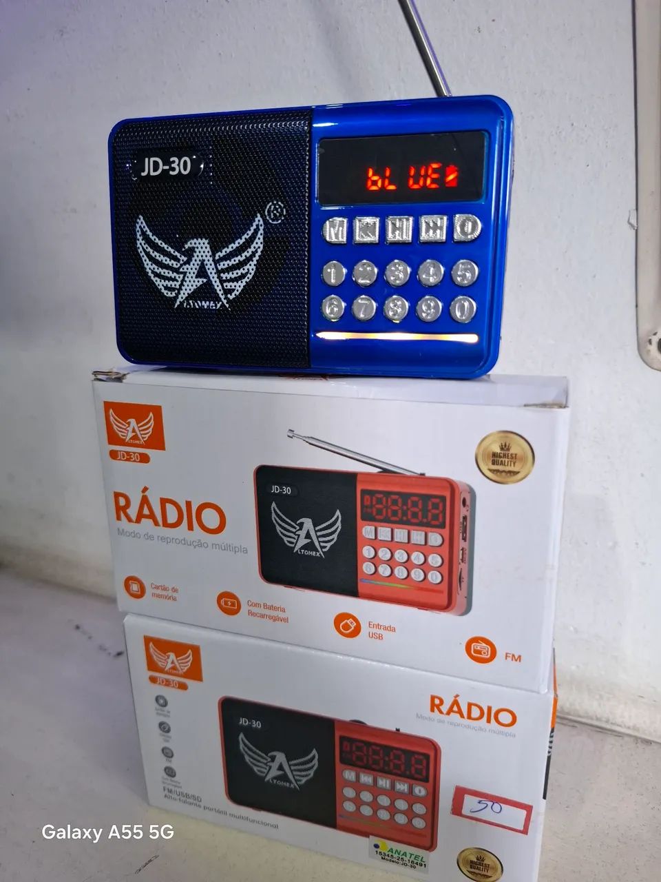 Radio Fm/USB/SD Novo - Foto 2