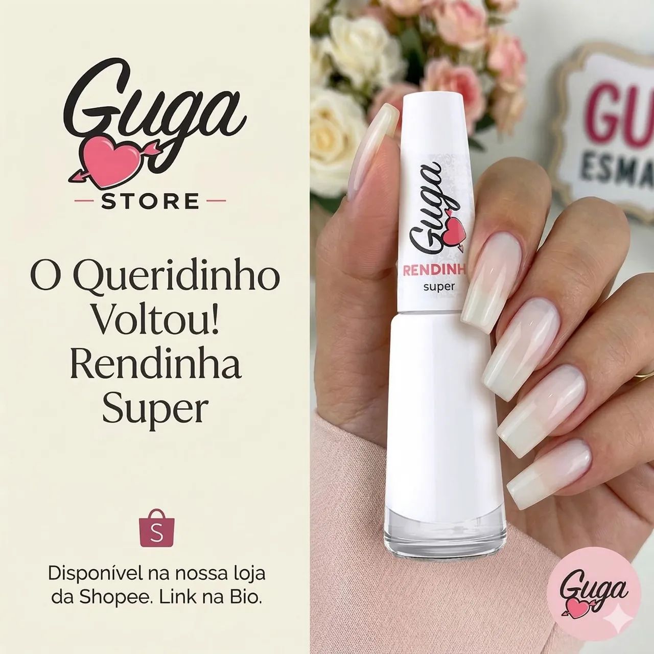 Kit Esmalte Guga 96 cores - escolha no chat 