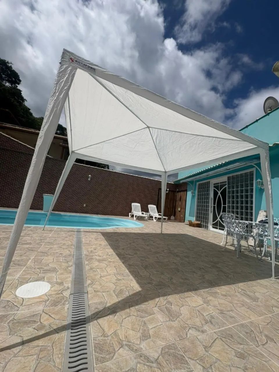 Barraca Praia 3x3 Botafogo Tenda Grande Resistente Camping - Foto 4