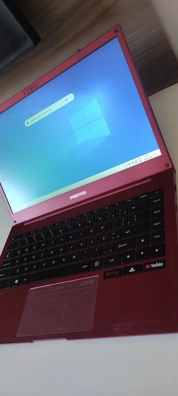 Notebook POSITIVO MOTION RED QUAD-CORE BARATO!!!