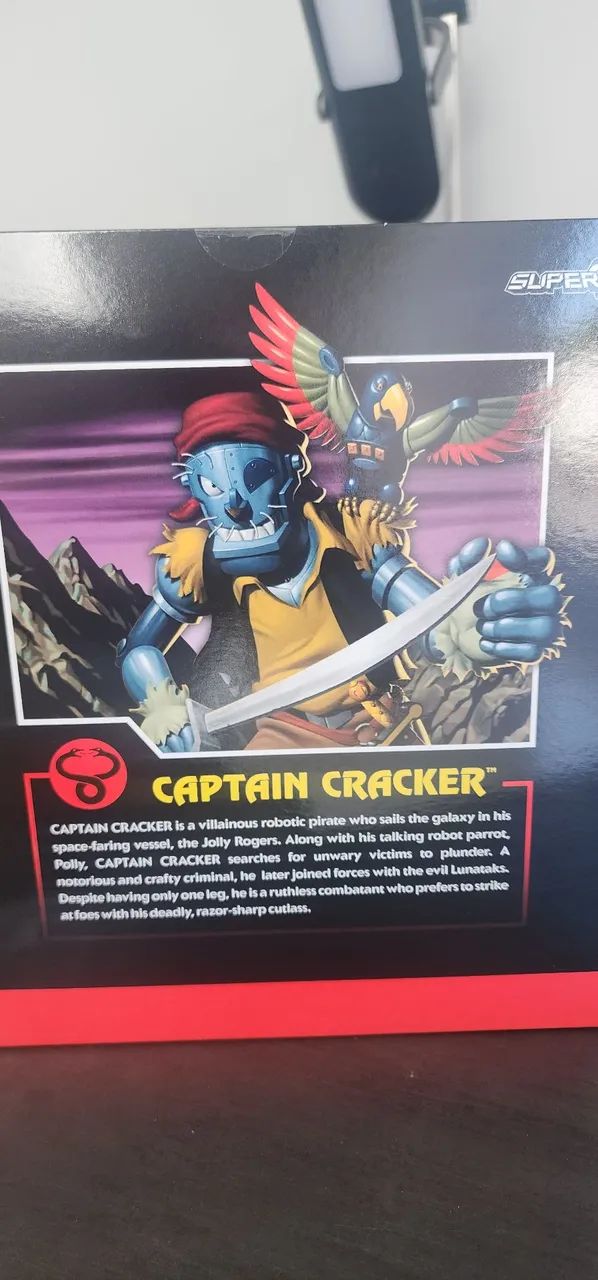 Thundercats super7 Captain Cracker  Lacrado  - Foto 3