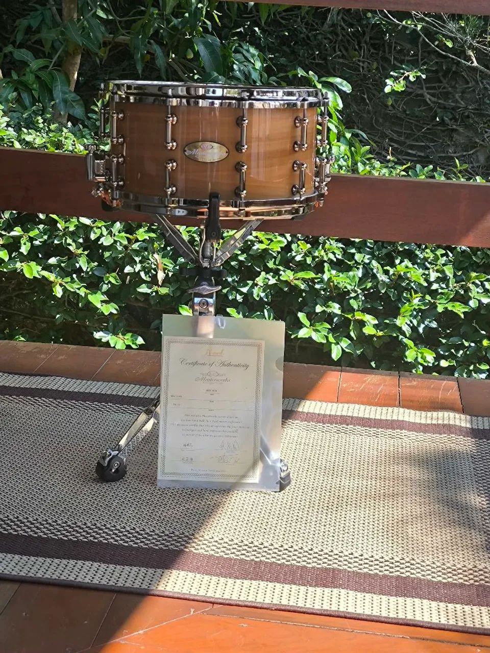Caixa Pearl Master Work 14x 7 - Instrumentos musicais - Jardim dos