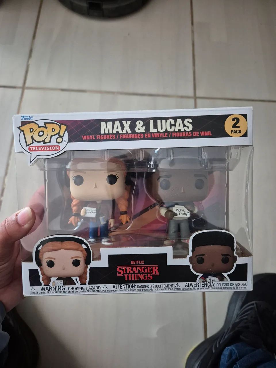 Funko pop Max e Lucas (2 pack) - Stranger Things 