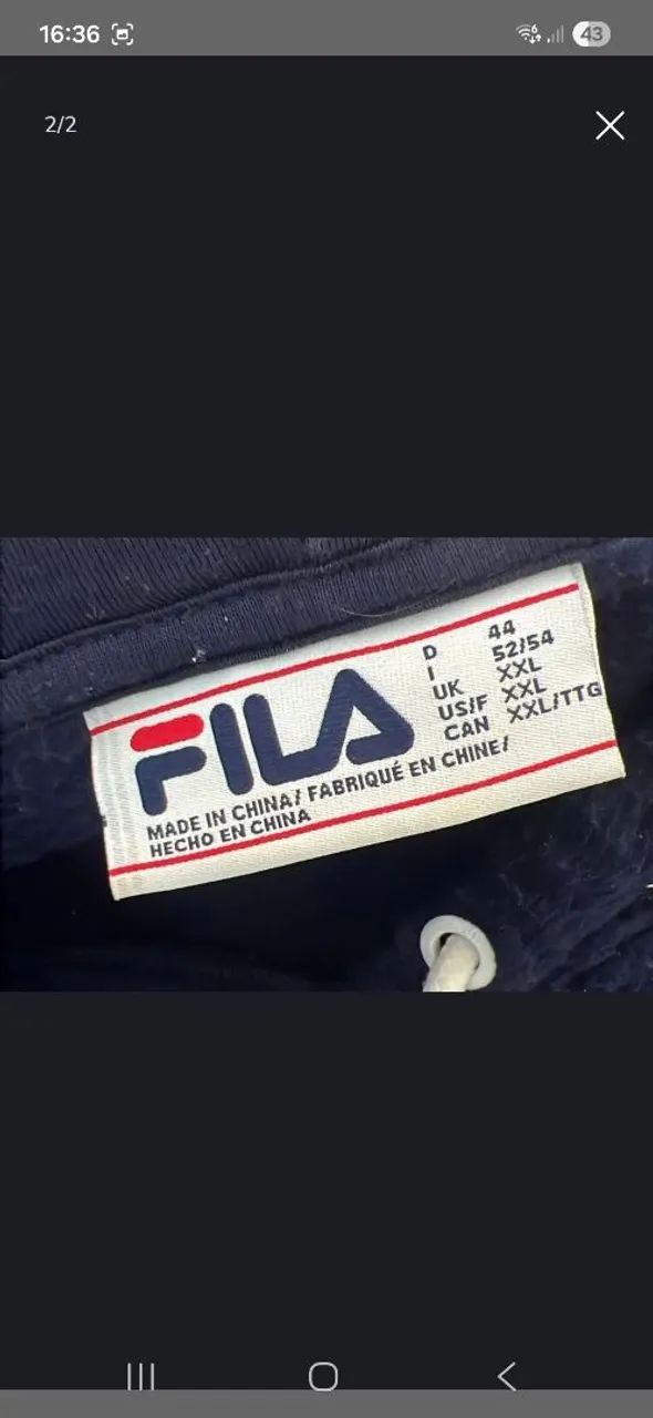 Malha Fila Azul L - Foto 2