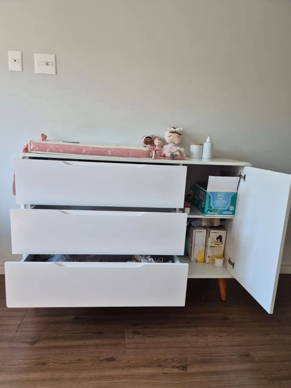 Berço e cômoda Mila marca Reller - Foto 3