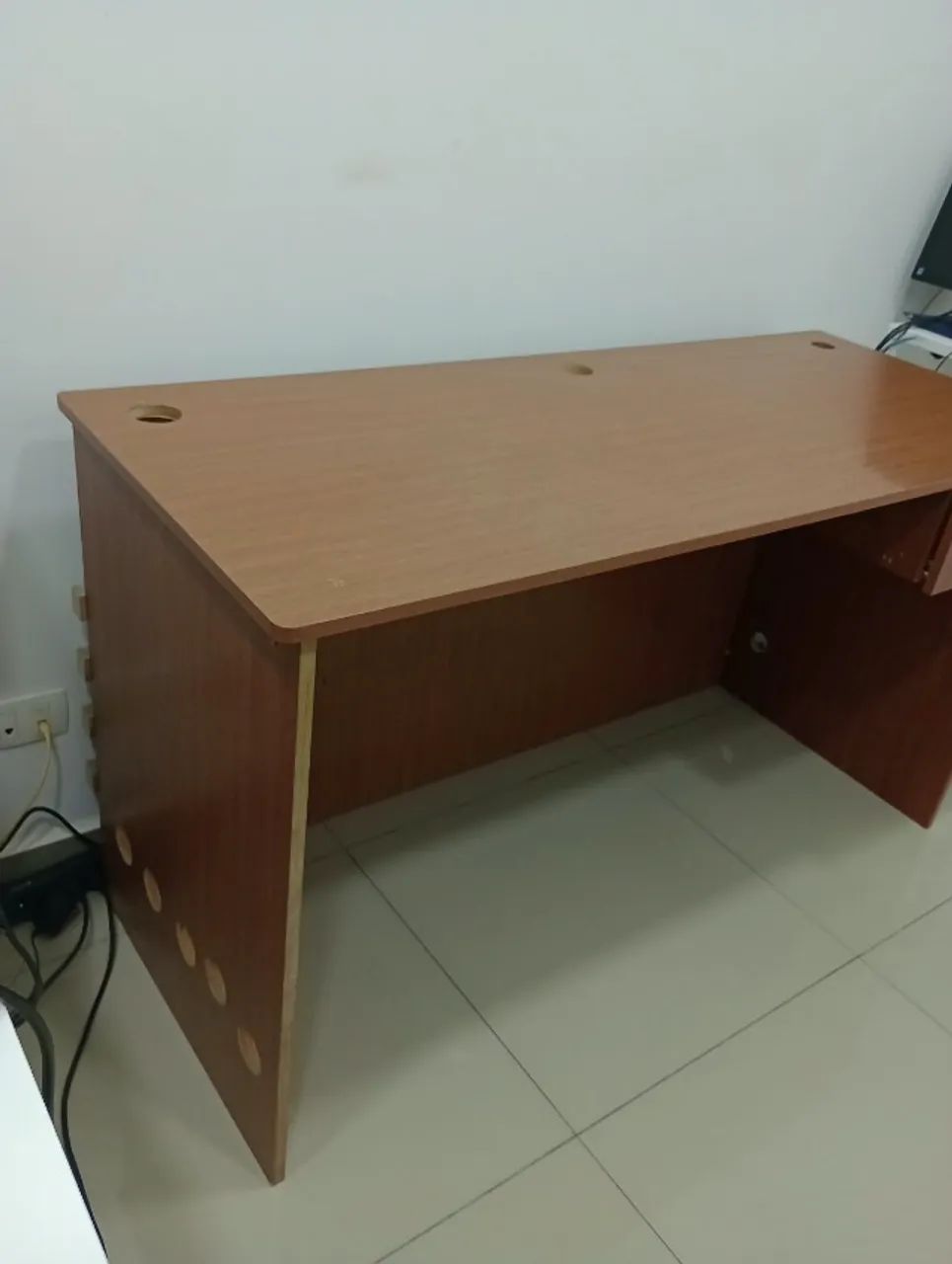Mesa para Escritório Estação de Trabalho com Gaveta Usada - Foto 5