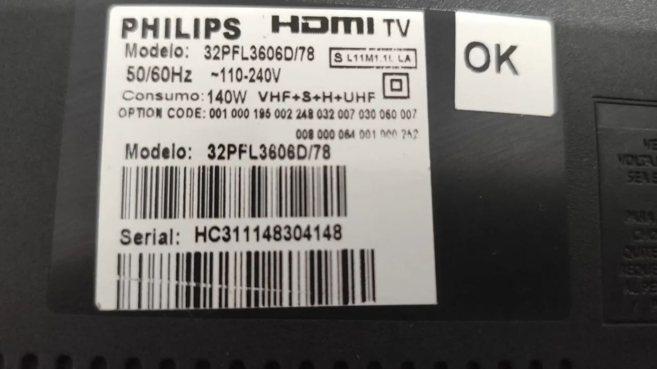 TV Philips 32? Full HD LCD - 32PFL3606D/78 - Foto 3