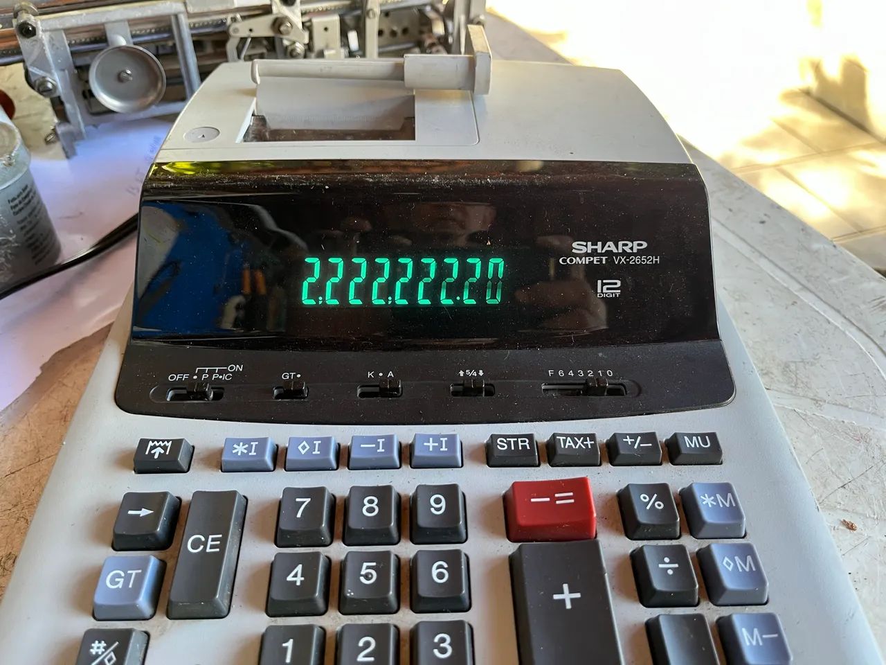 Assistência técnica em calculadoras! Sharp, General, Olivetti, Elgin, Casio, Procalc etc.