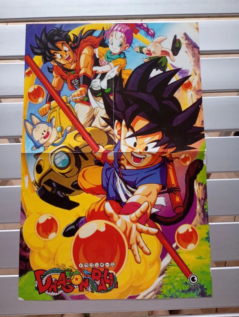 Pôster do mangá Dragon Ball 