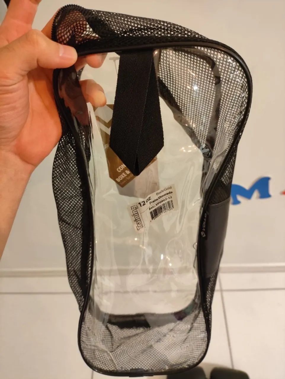 Kit luva Boxe/Muay thai Vollo 12oz - Foto 3