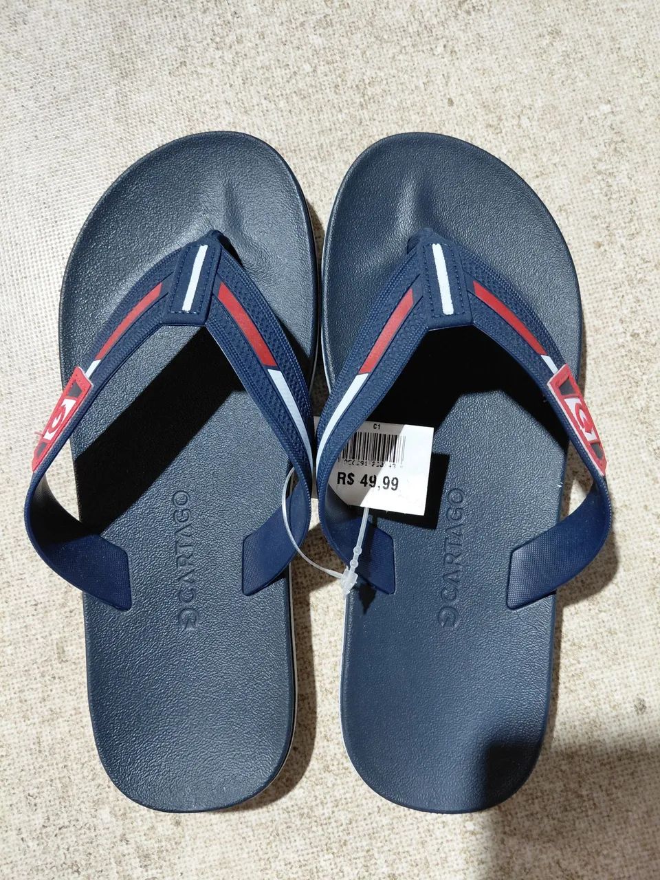 Chinelo masculino Cartago 