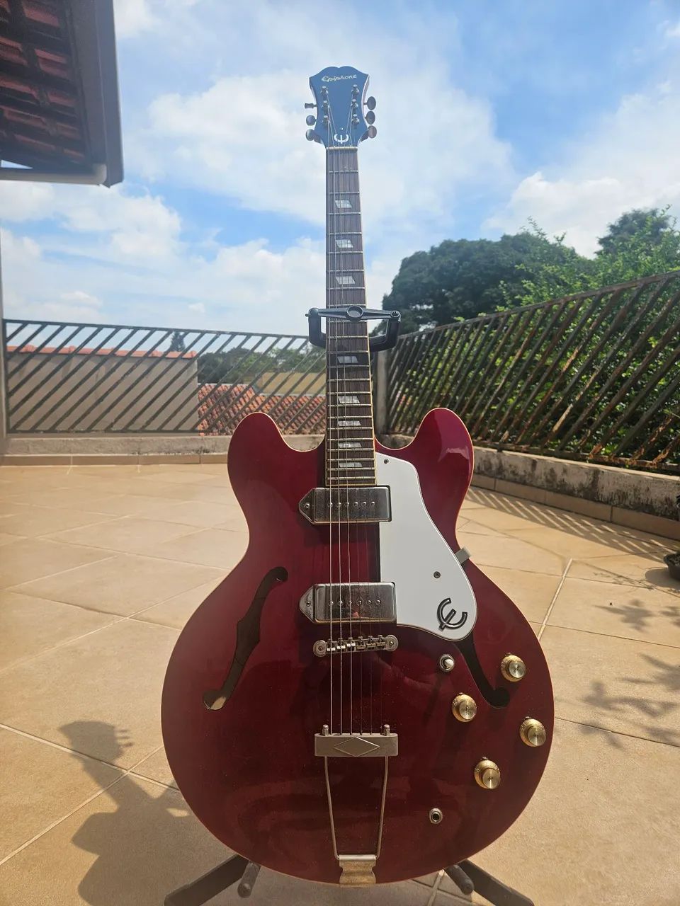 Epiphone Casino Cherry (CH) - 2010 (Qingdao) + Bag Original