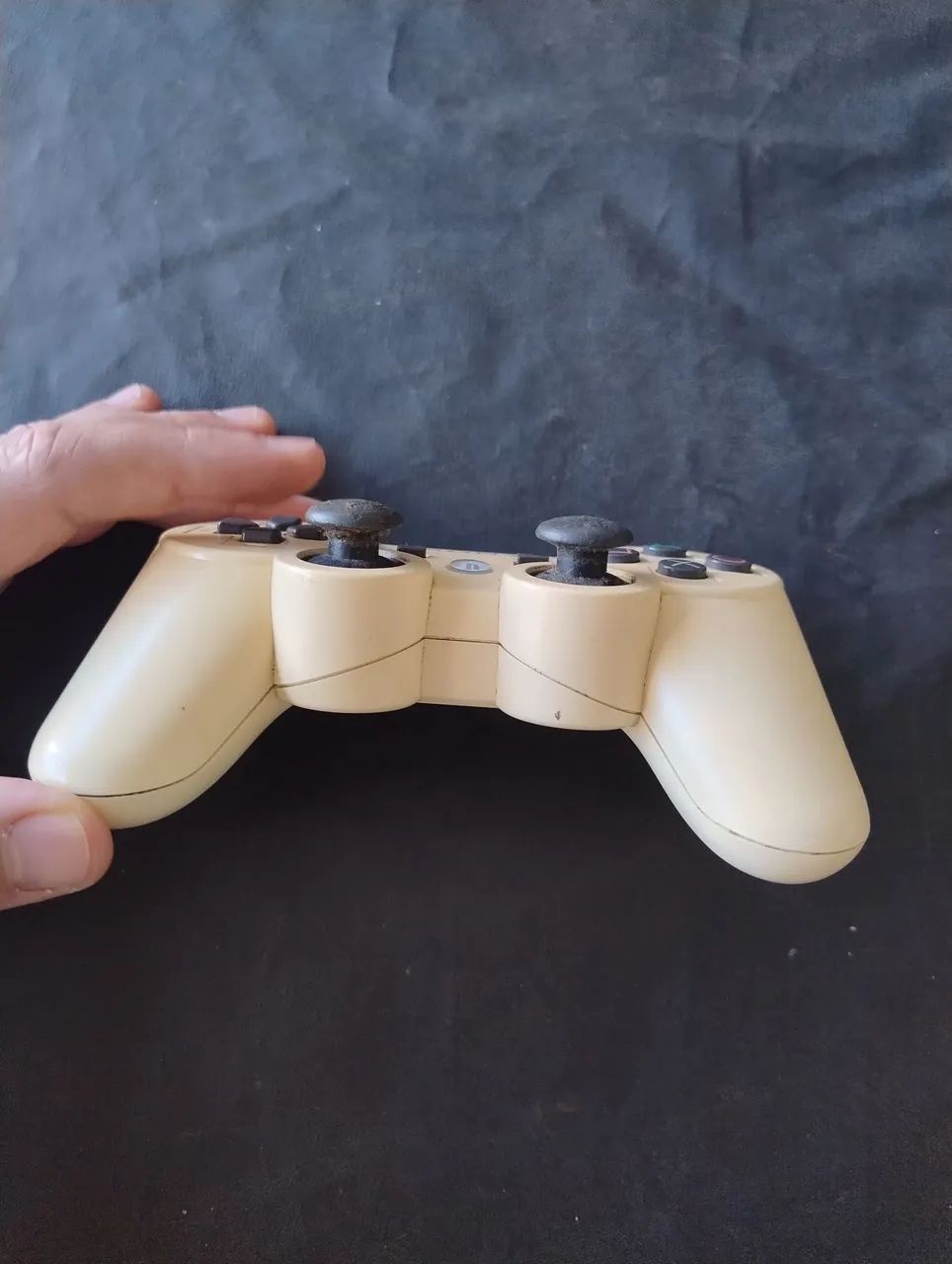 Controle PlayStation 3 Sixaxis original branco - Peças e