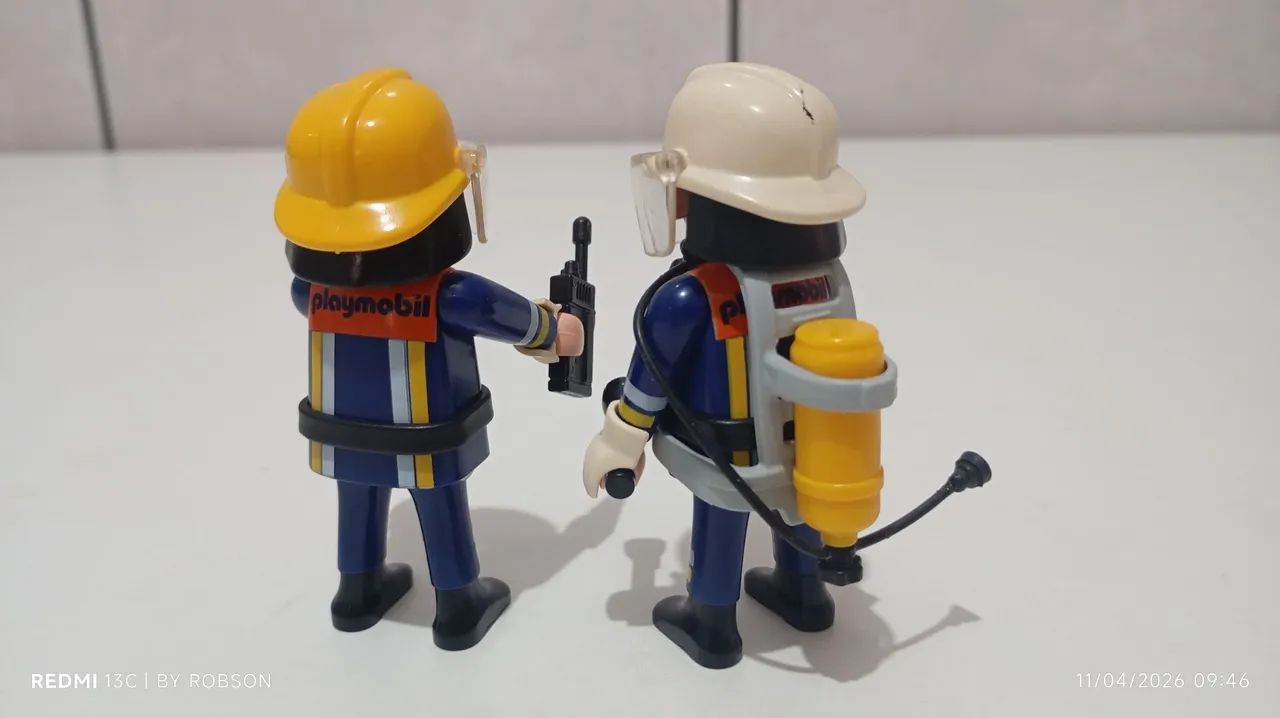 Playmobil bombeiros dupla  - Foto 2