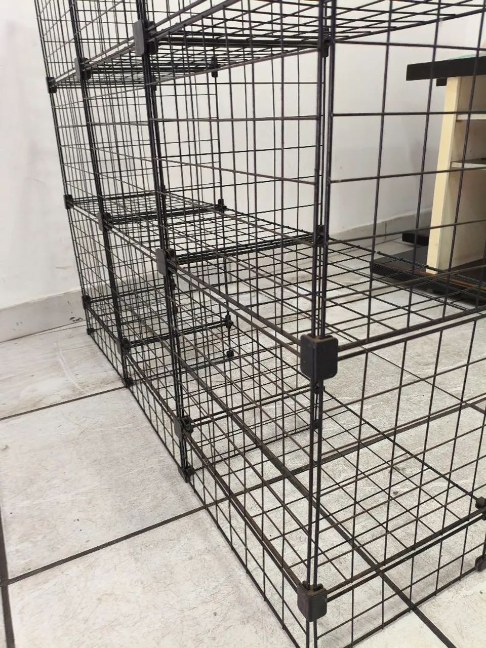 Balcão aramado com tampo de vidro - Foto 4