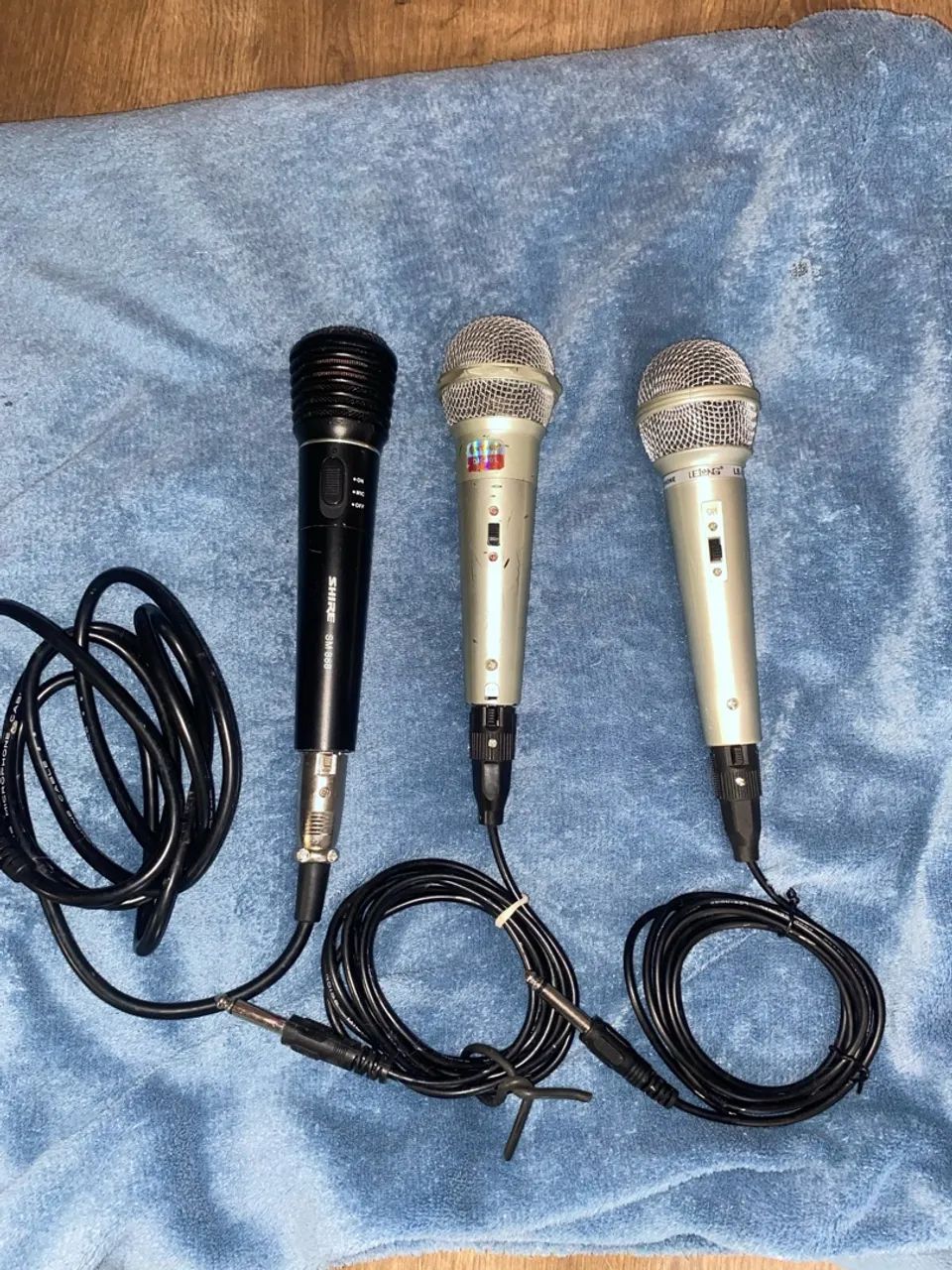 3 Microfones