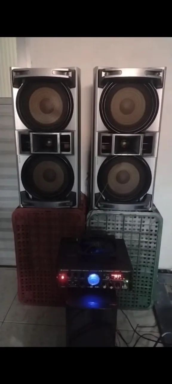 Caixas de som SONY 