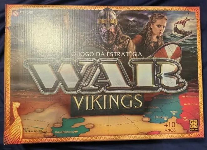 [NOVO] Jogo de tabuleiro WAR Vikings