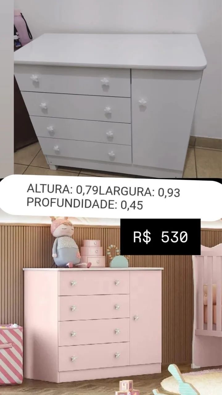 Cômoda Infantil 