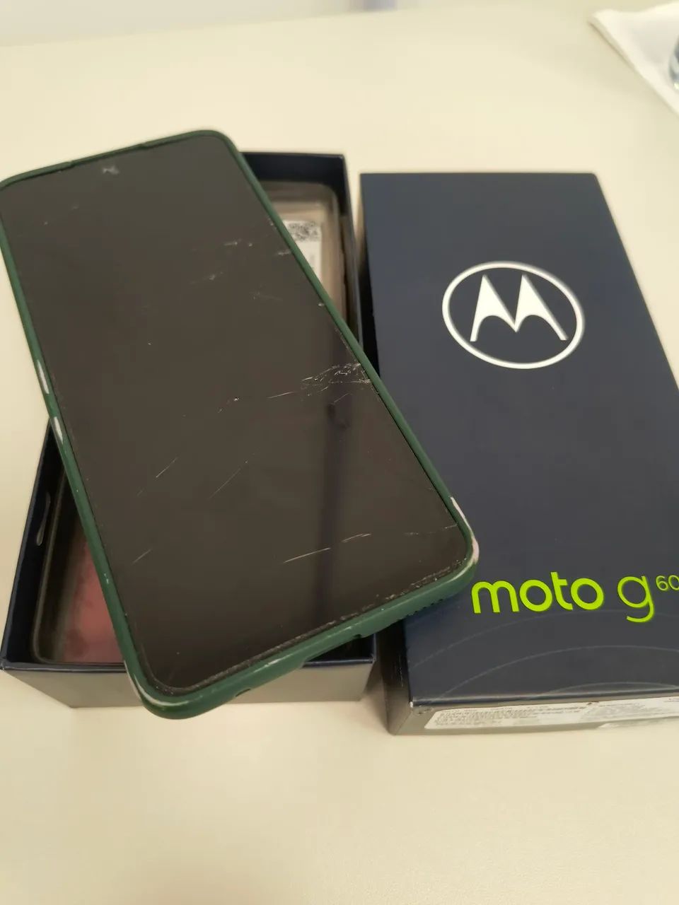 Vendo celular usado moto g 60 plus
