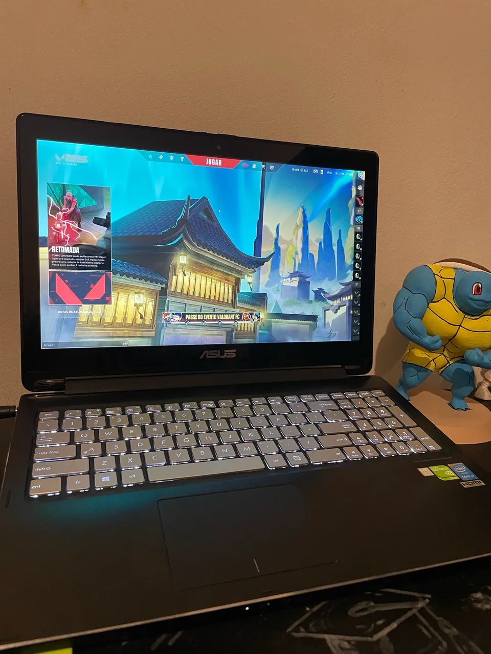 Asus gamer i7   2 em 1 