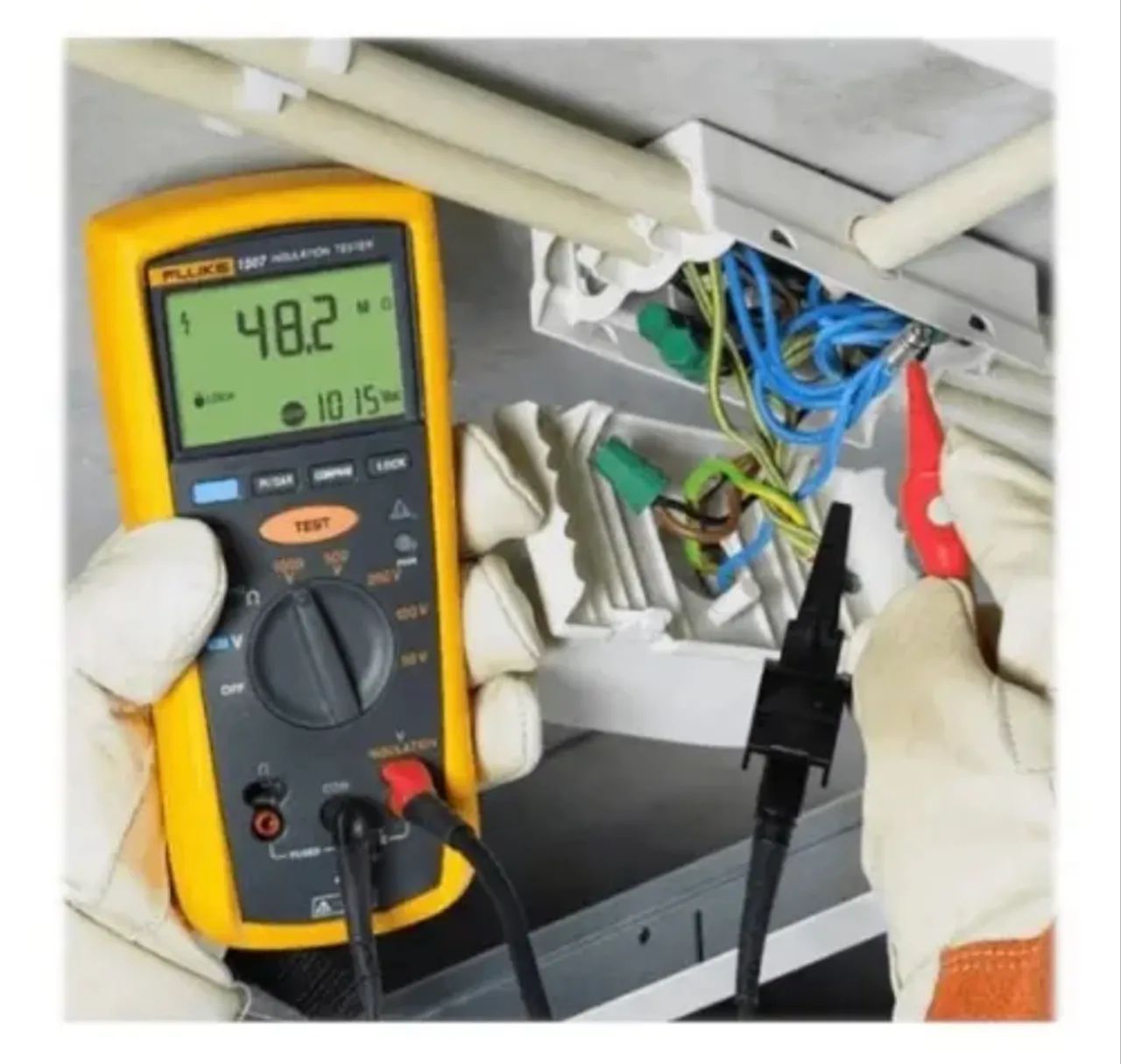 Megômetro Fluke 1507 - Foto 4