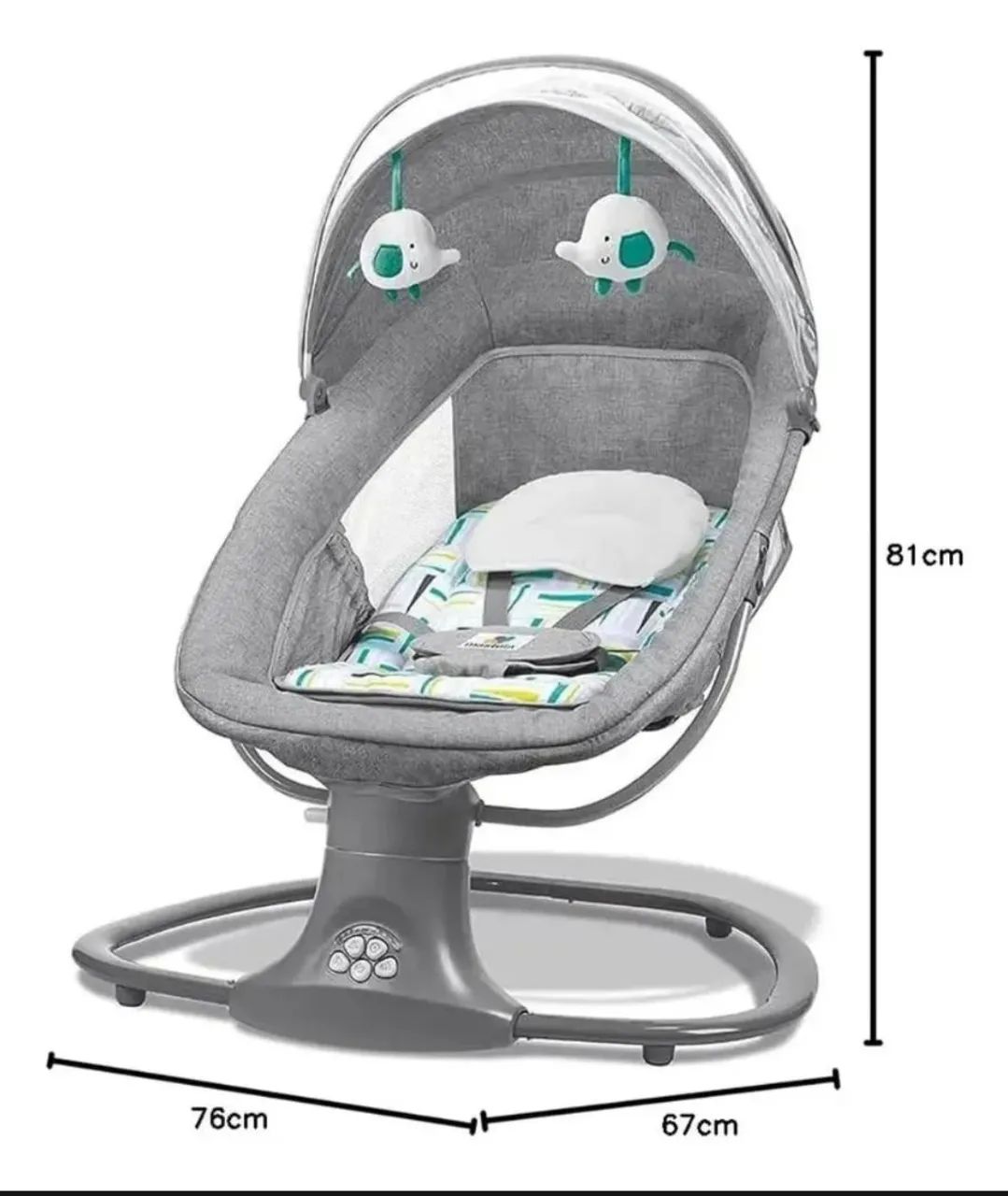 Cadeira de Balanço Automática de Bebê da Mastela - Foto 2