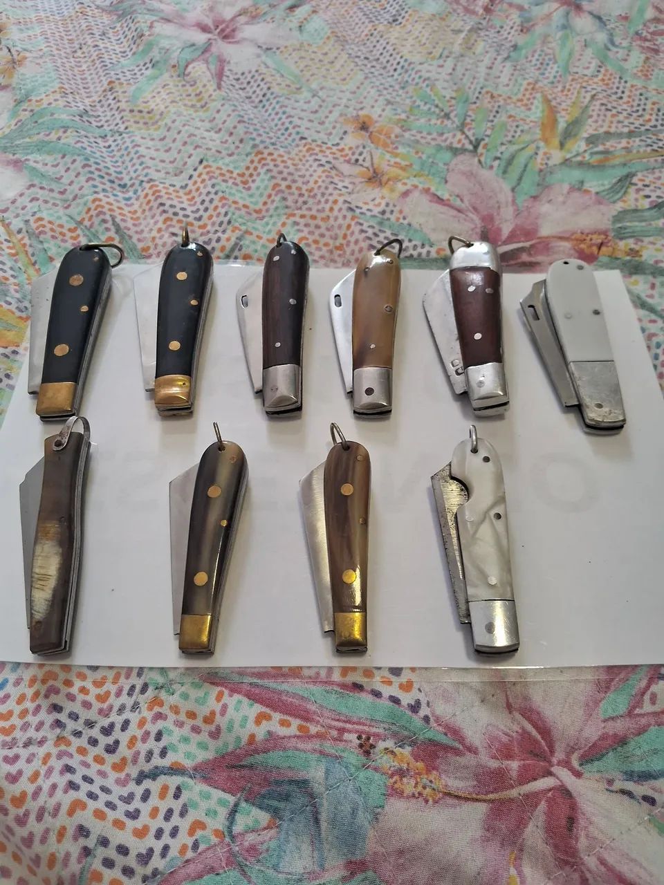 Vendo 10 canivete antigo variados 