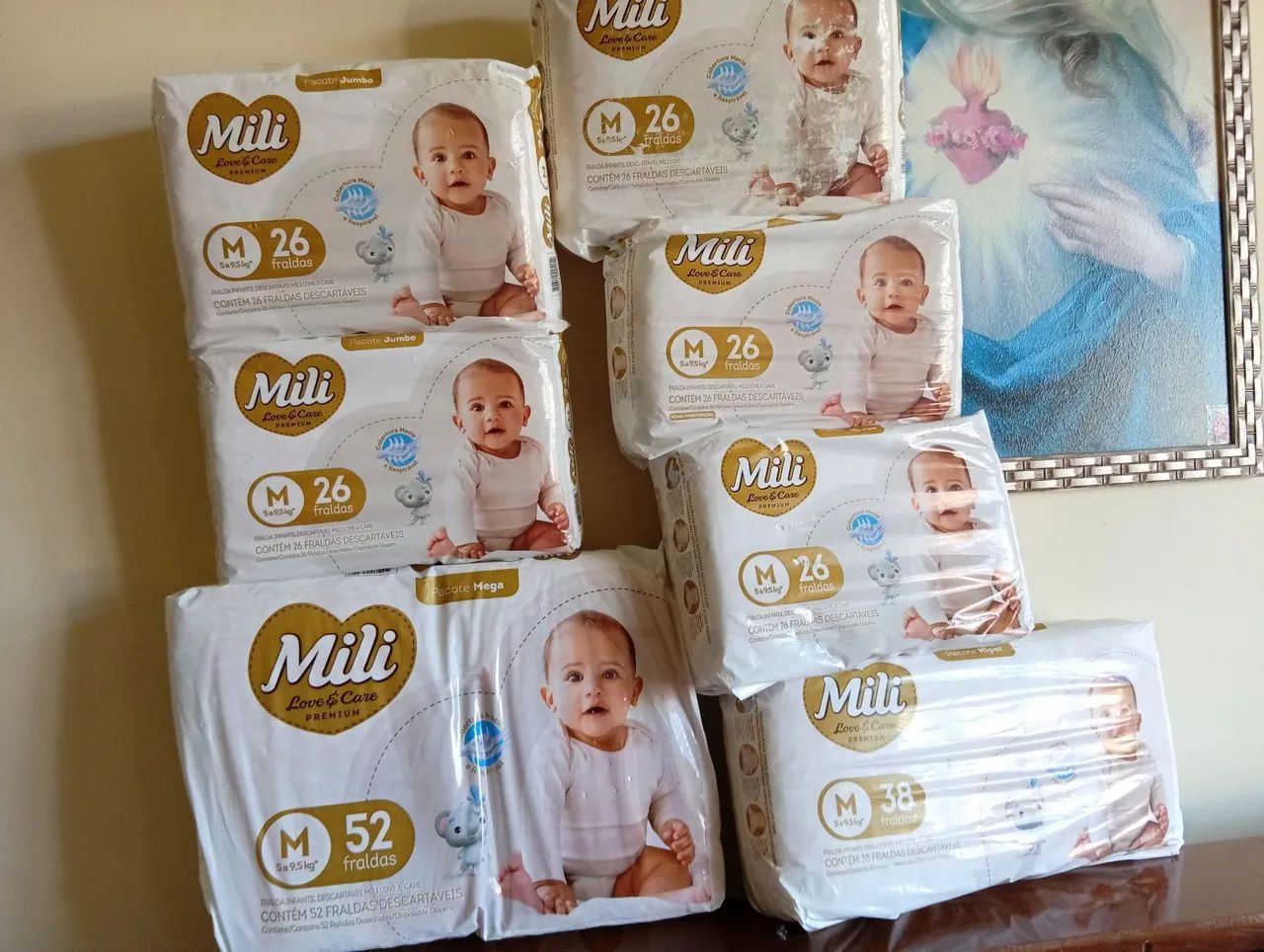 Fraldas Mili 