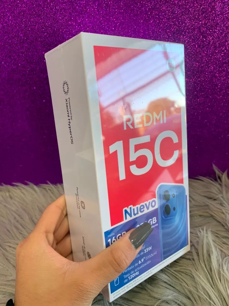 REDMI 15C 8/256GB* VERDE 100% R$1099 - Foto 2