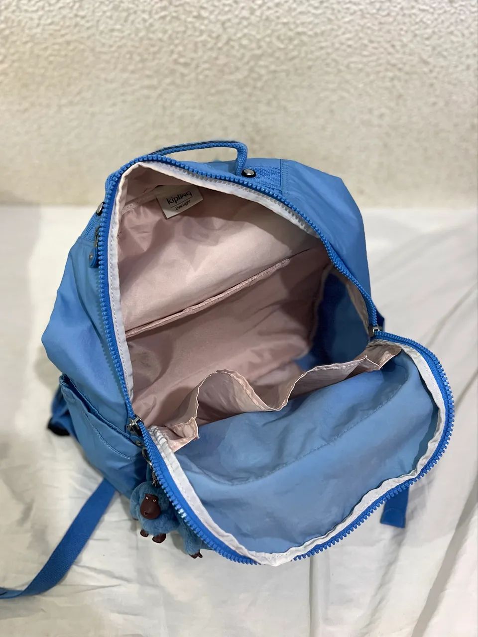 Mochila Kipling Azul Original - Foto 5