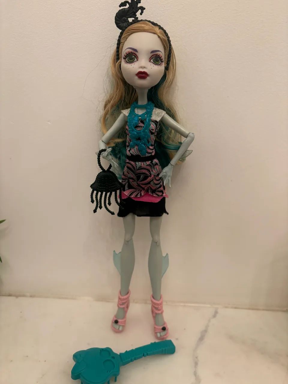 Boneca Monster High Lagoona Blue - Frights, Camera, Action!  COmpleta - Foto 4
