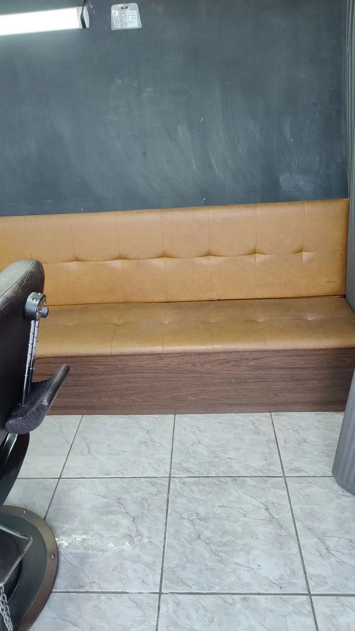 Sofá pra babearia ou pra espera em outros comercios  - Foto 3