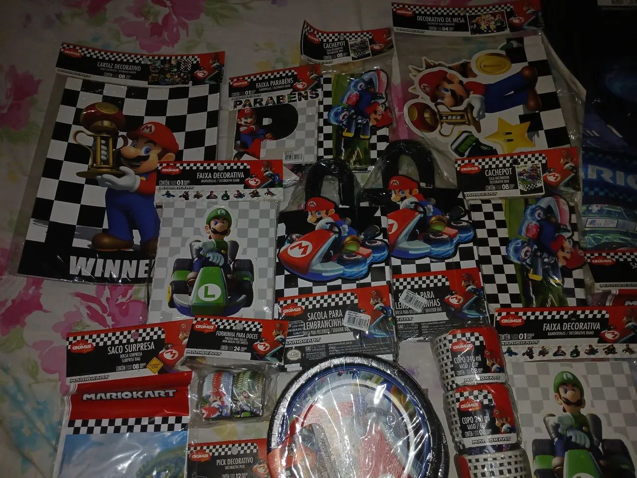 Kit completo de aniversário Mario bros - Foto 5
