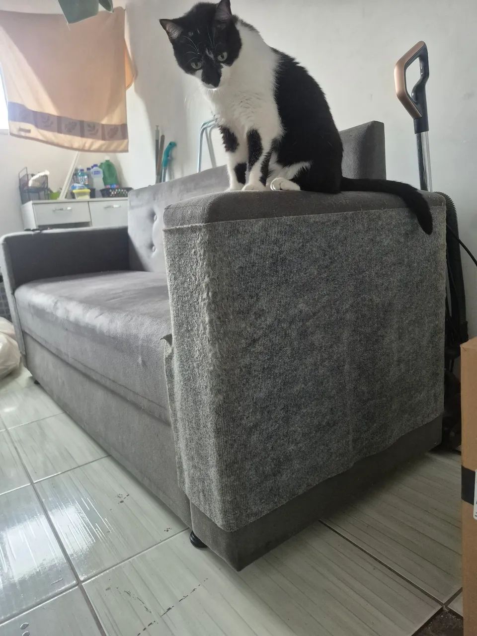 Vendo Sofá e Puff - Foto 2