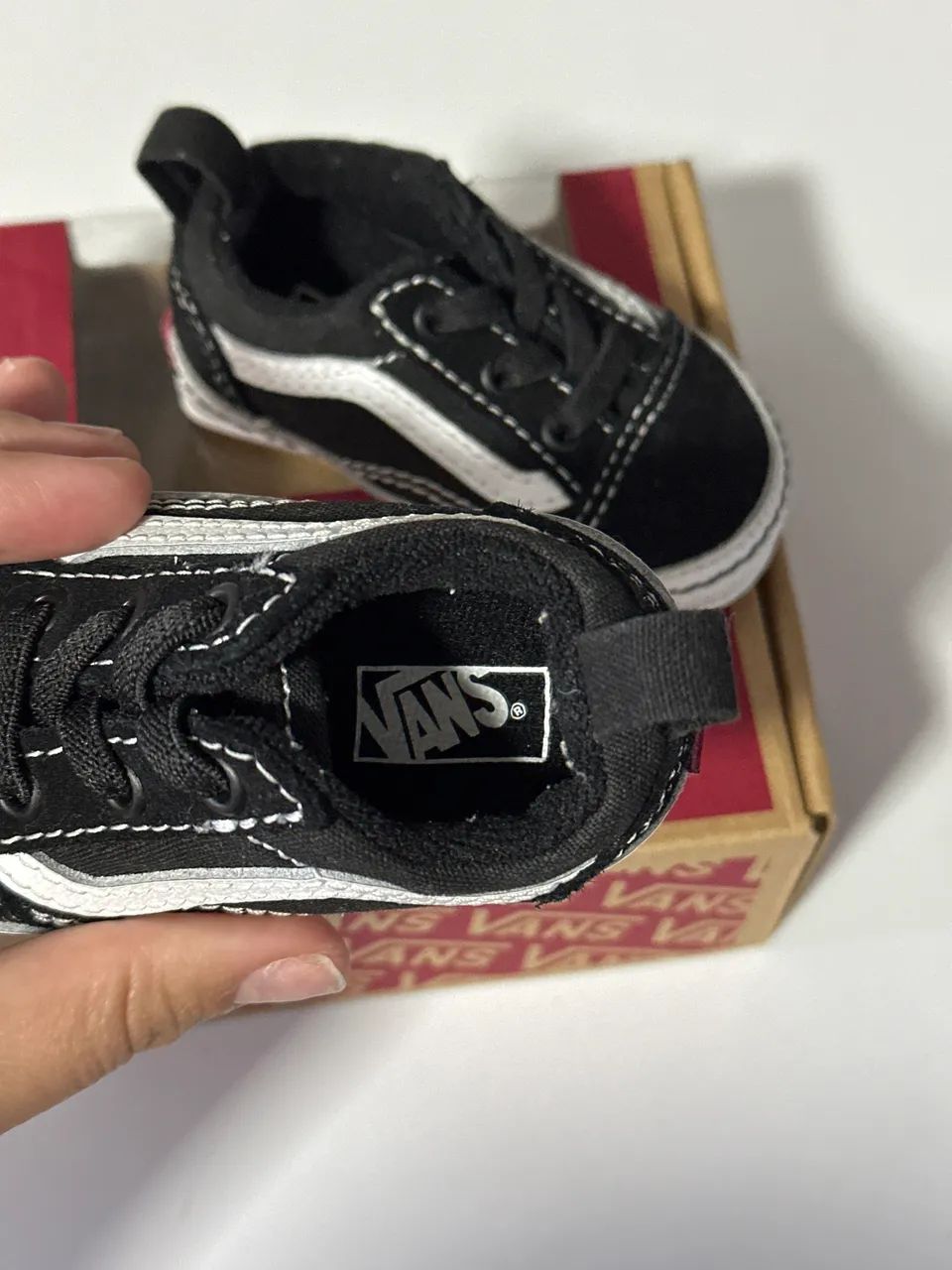 Tênis vans bebê número 16  novíssimo old Skol crib original  - Foto 3