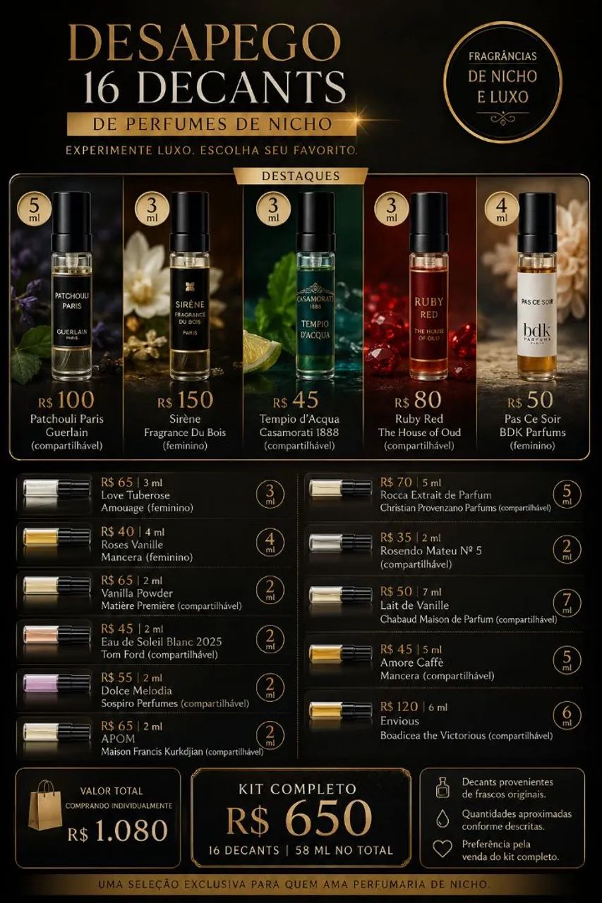 16 DECANTS DE PERFUMES DE NICHO  - Foto 2
