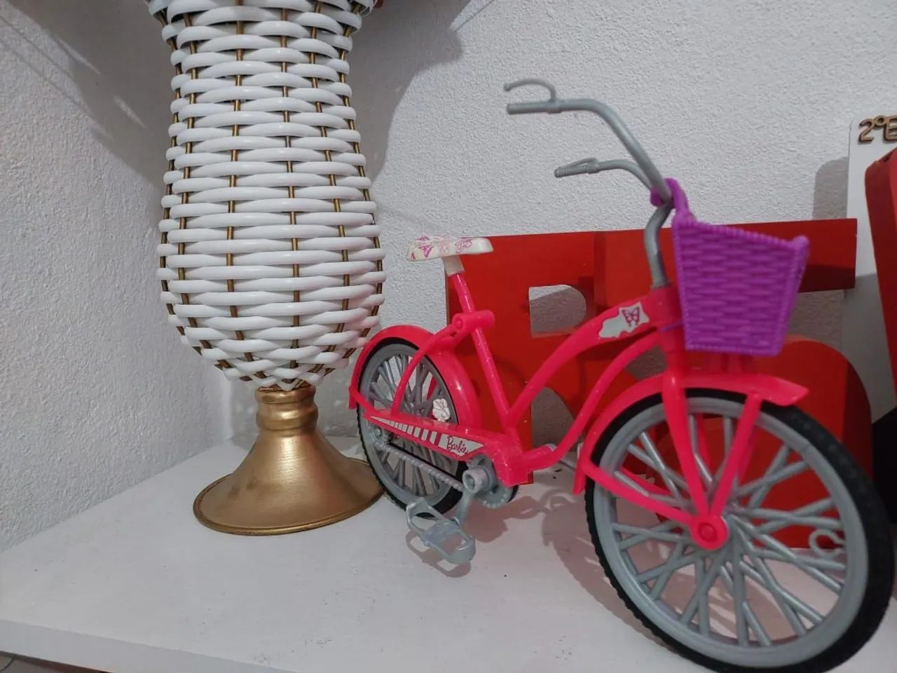 BICICLETA PARA BONECA BARBIE - Foto 2