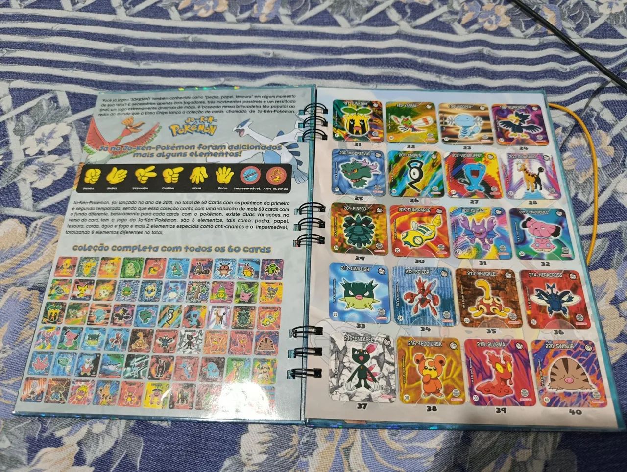 Jo ken pokémon coleção nova e álbum - Foto 3