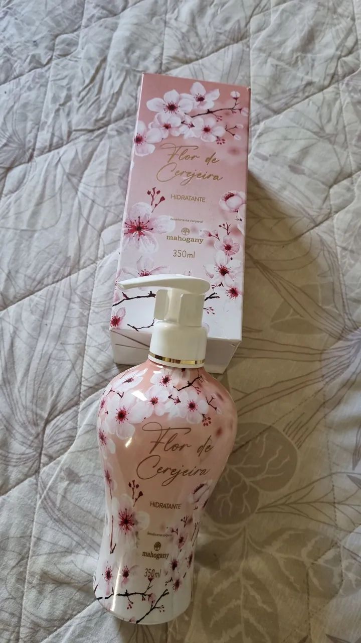 Hidratante Mahogany Flor de Cerejeira 