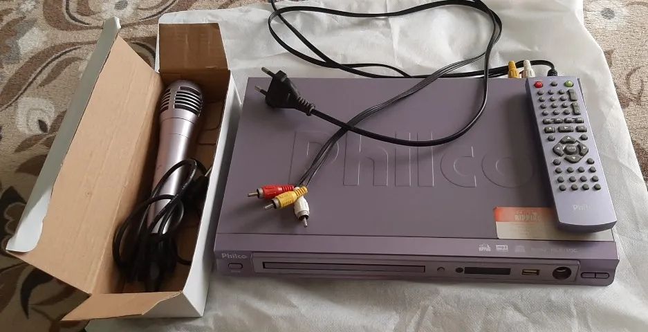 DVD Player - Philco Lilás