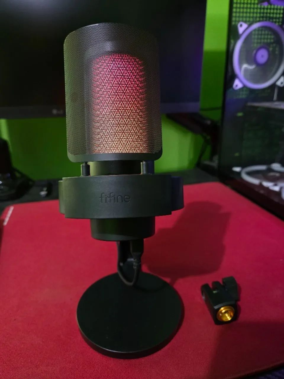 Microfone Fifine A8 RGB - Foto 4