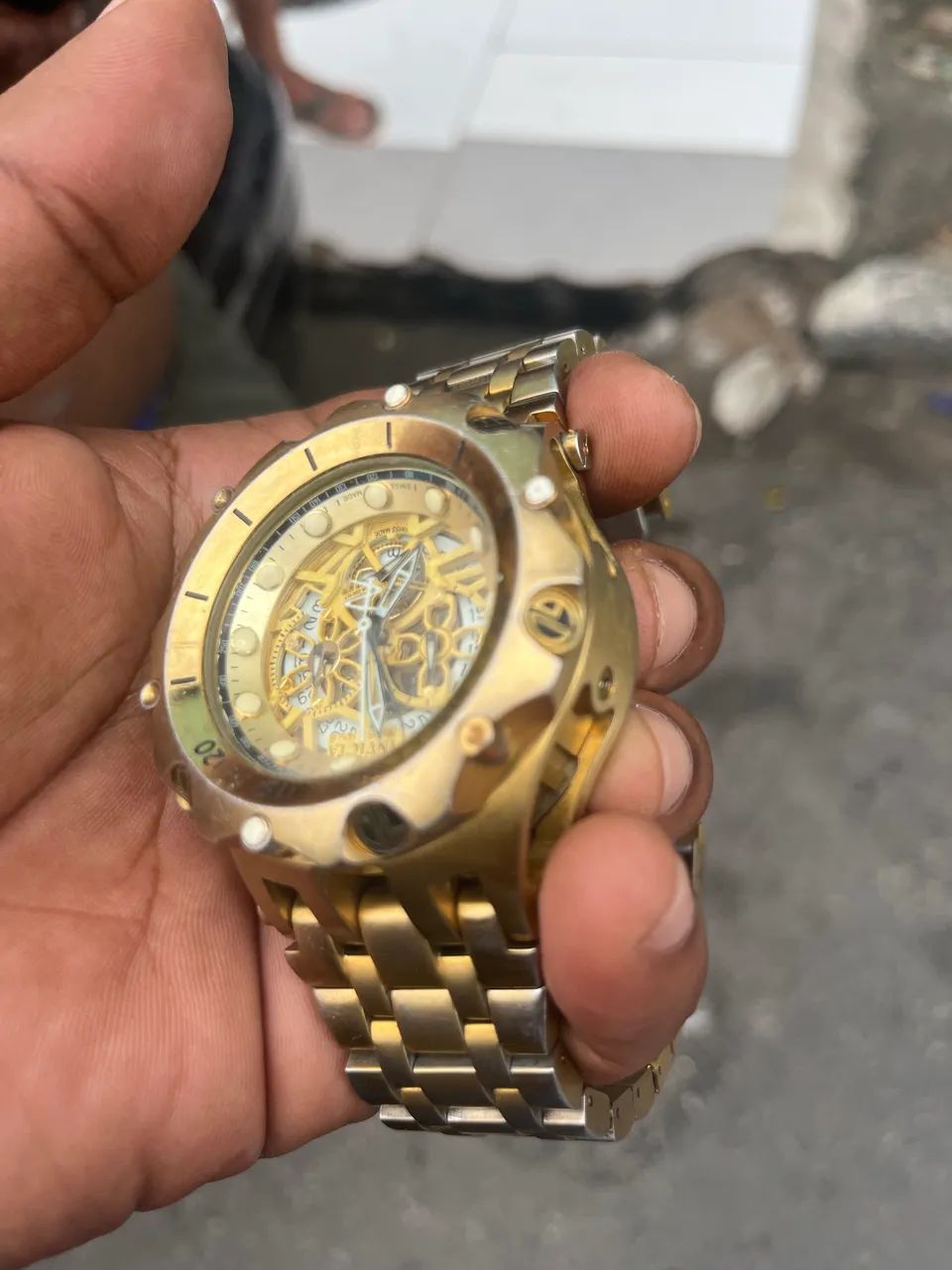 Relógio Invicta Reserve Venom Original Automático Skeleton - Foto 4