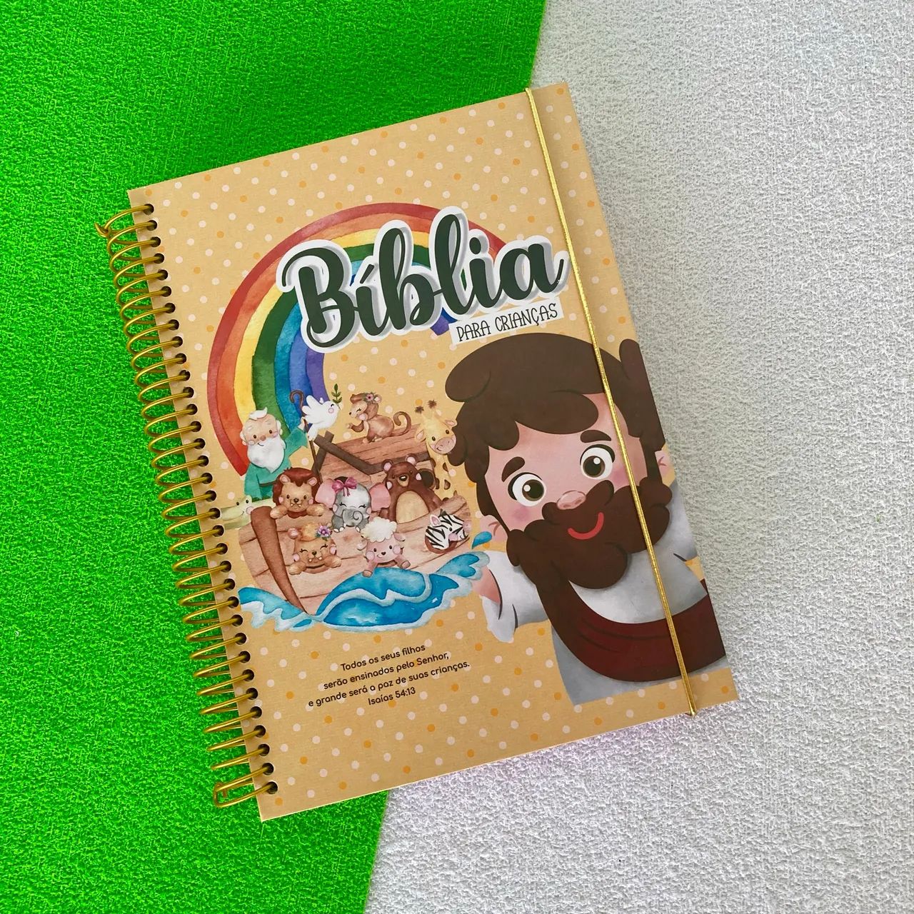 Bíblia infantil personalizada