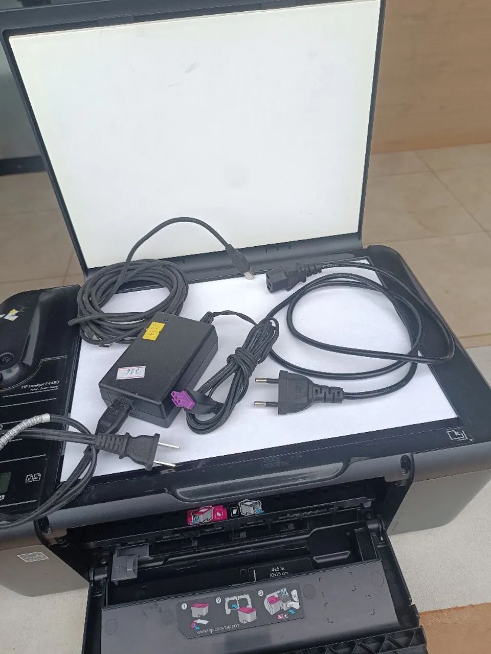 Impressora, copiadora e scaner HP Deskjet 4480 - Foto 4