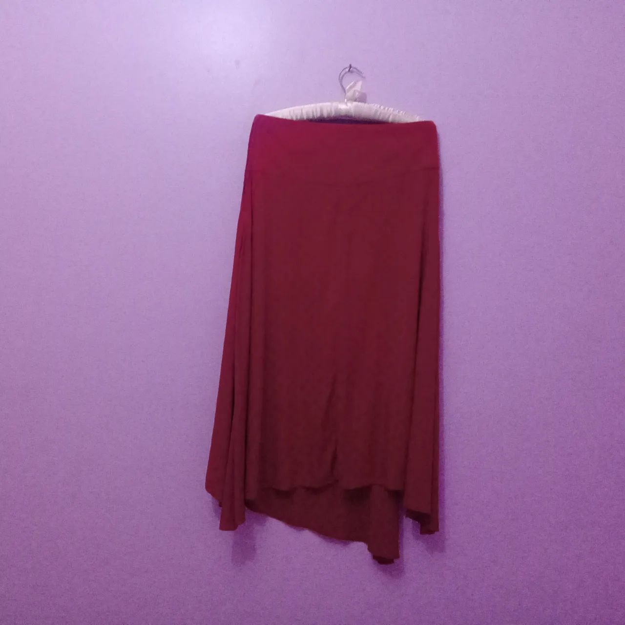 Saia Vermelha Estilo Dramático Pokan - Foto 3