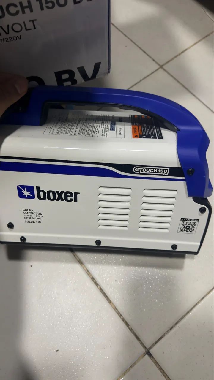 Máquina de solda boxer touch 150bv - Foto 4