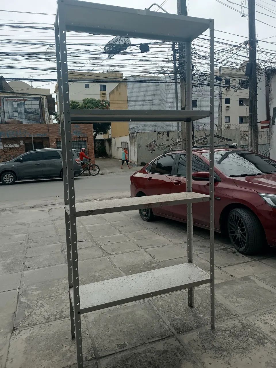 Estante de ferro com 4 prateleiras - Foto 2