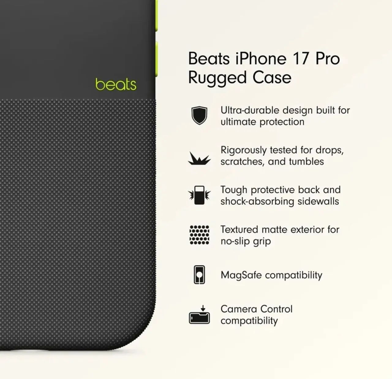 Capa reforçada iphone 17 pro magsafe - preto everest - Foto 2