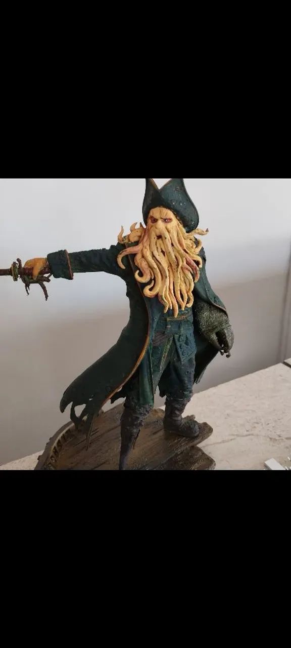 Actiin figure Davy Jones (Pirata do Caribe) - Foto 5